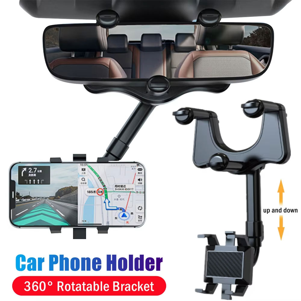 Car Mirror - Verstellbarer Telefonhalter für den Rückspiegel des