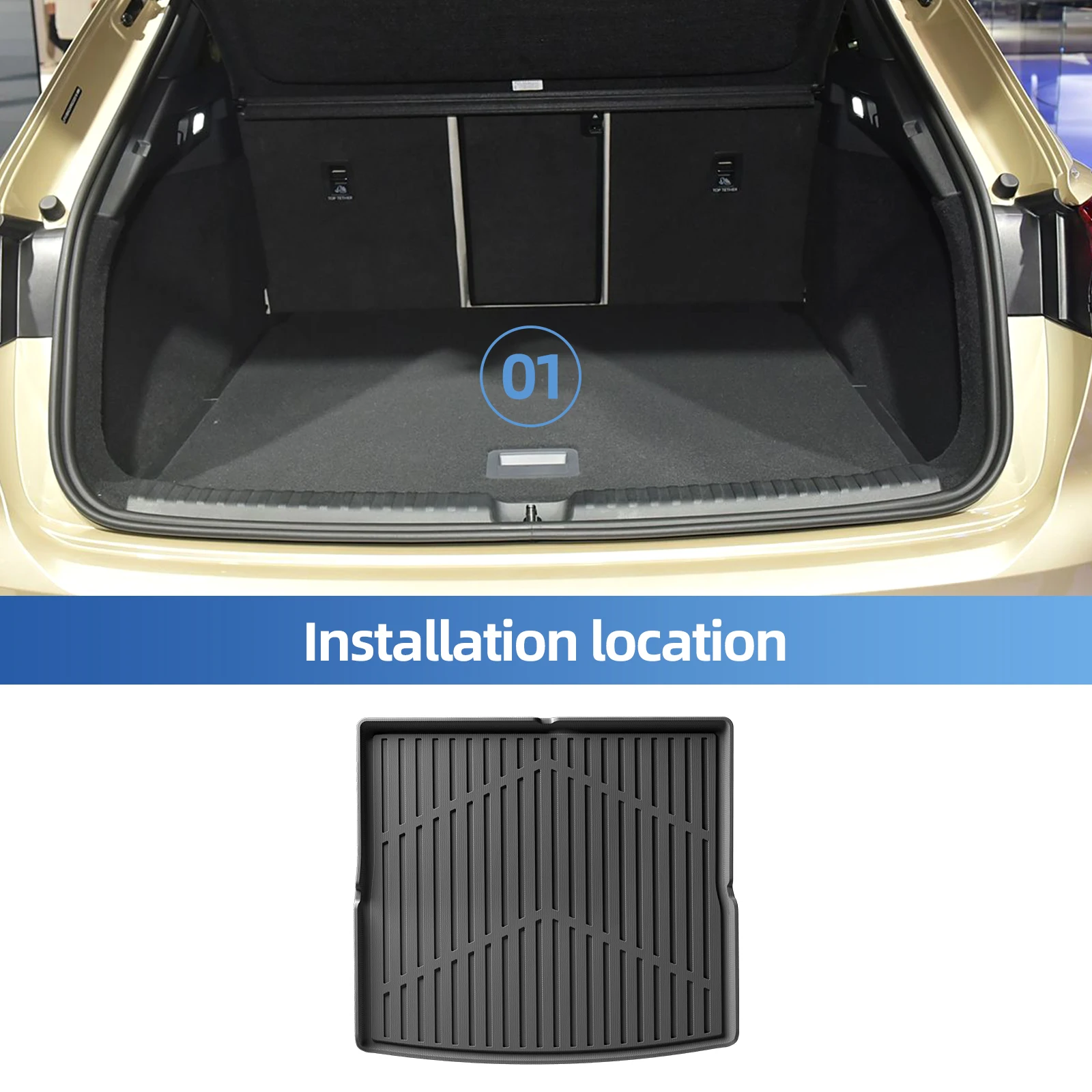 Car Floor Mat - Smabee für Audi Q4 E-tron 2022-2025