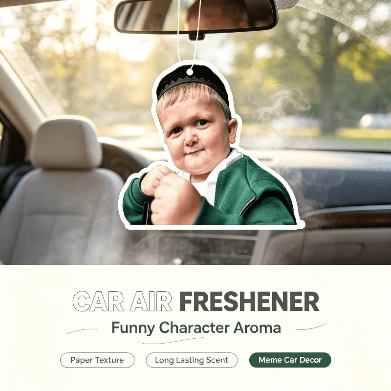 Car Air Freshener - Auto-Lufterfrischer Lustiger Kinder-Charakter Meme Hängende Duftkarte