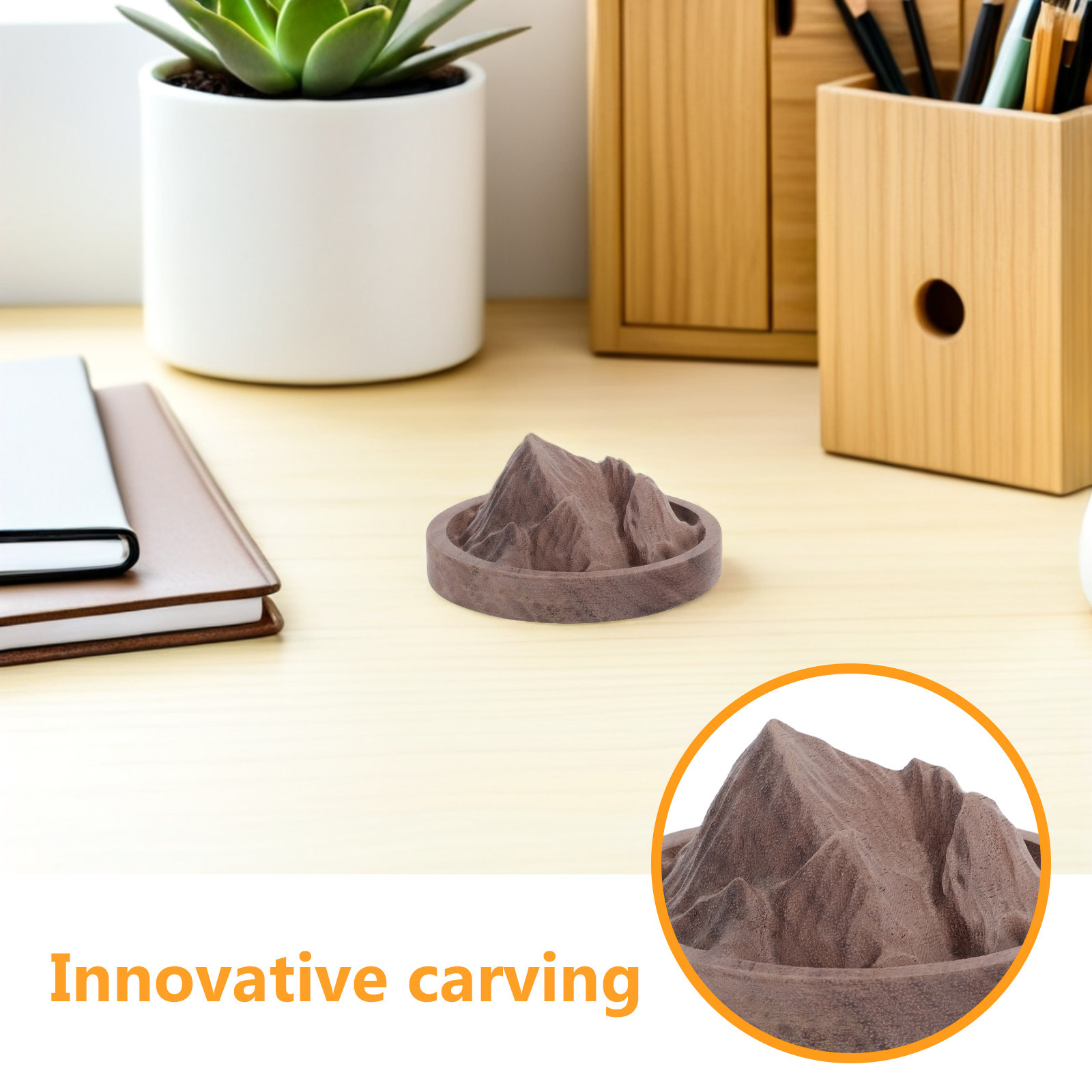 Holz-Diffusor-Skulptur, Aromat – Car Air Freshener Bewertung und Preis
