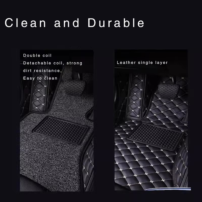 Benutzerdefinierte Anti-Rutsch – Car Floor Mat Bewertung und Preis