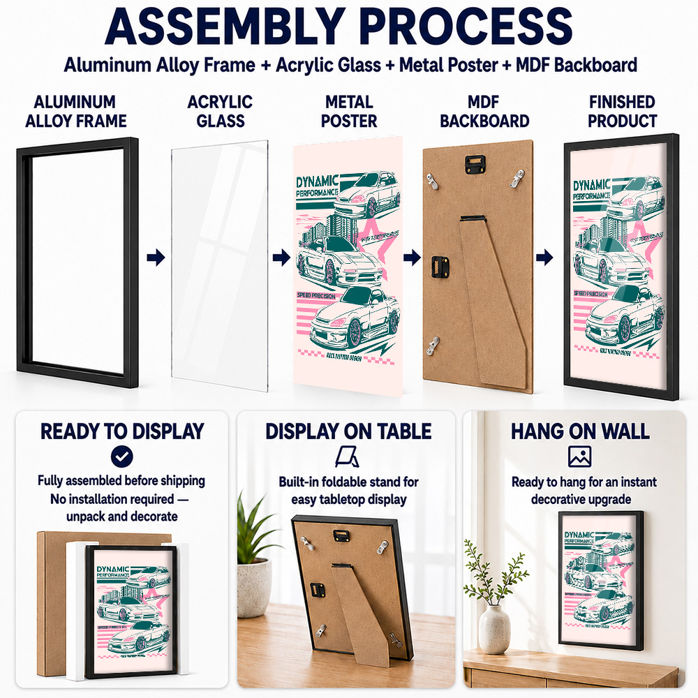 JDM Auto-Metallposter mit Alum – Car Mirror Bewertung und Preis